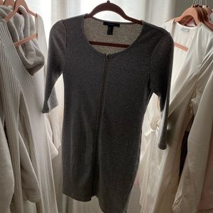 Forever 21 gray dress